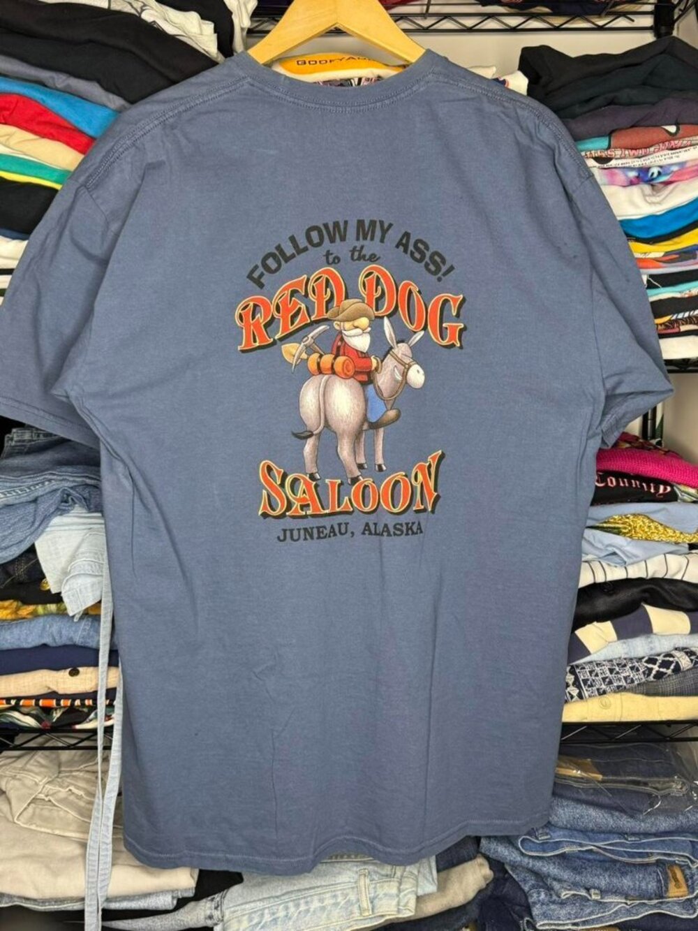VINTAGE Red Dog Saloon Juneau Alaska Graphic Tee - XXL